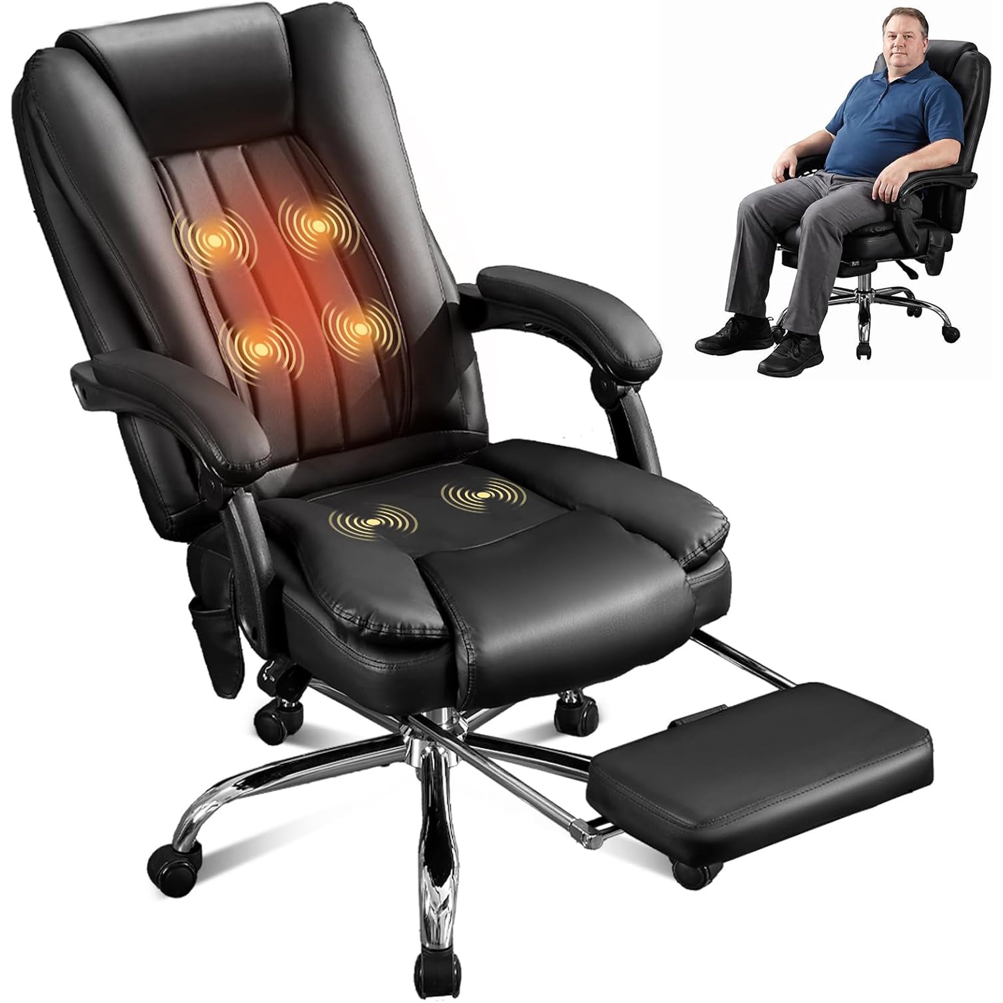 500lbs massge office chair with product