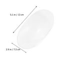 thumbnail image 2 of Eeristq 2 Pairs Women Underwear Shoulder Pads Adhesive Silicone Shoulder Enhancer Shoulder Pads Anti-Slip Shoulder Pads Accessories (Transparent, Size L), 2 of 5