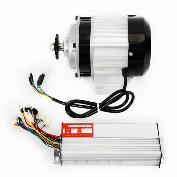48V 750W Brushless Electric Motor Kit Controller Pedal E-Bike Go Kart ATV Trike