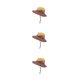 thumbnail image 3 of Sombreros para el sol Minnieouse Mixto Amarillo Adulto 3Conjunto, 3 of 6