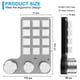 thumbnail image 3 of Teclado Actualdo Programable Compatible Con Diente USB High Precision Keypad para PC Laptop Blue Red, 3 of 9