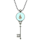 thumbnail image 1 of Ahorro de agua Colgante Collar Vintage Llavero Plata Joyas Unbranded M, 1 of 3
