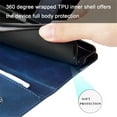 thumbnail image 7 of For Samsung Galaxy S26 Ultra 5G 6.9-inch Wallet Case for Women Men Multi-Card Slots Zipper Pocket Leather Phone Case,Blue,For Galaxy S26 Ultra 5G, 7 of 7