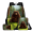 E, variant on Beaver 3-Piece Backpack Set, Animal World Movie Backpack Laptop School Bookbag for Back to School Supplies,  Casual Outdoor Daypack  Great Gifts  for Movie Fans