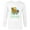 White, variant on The Simpsons Lisa Simpson Buy a Pony Retro - Long Sleeve T-Shirt for Men - Customized-White