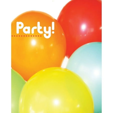 - Chic Birthday party Invitation, 8 Count for any occasion
