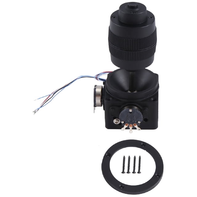 BotóN PotencióMetro Tipo Joystick de 4 Ejes para Controlador -D400A-R2 5K 4D con Cable para Uso Industrial