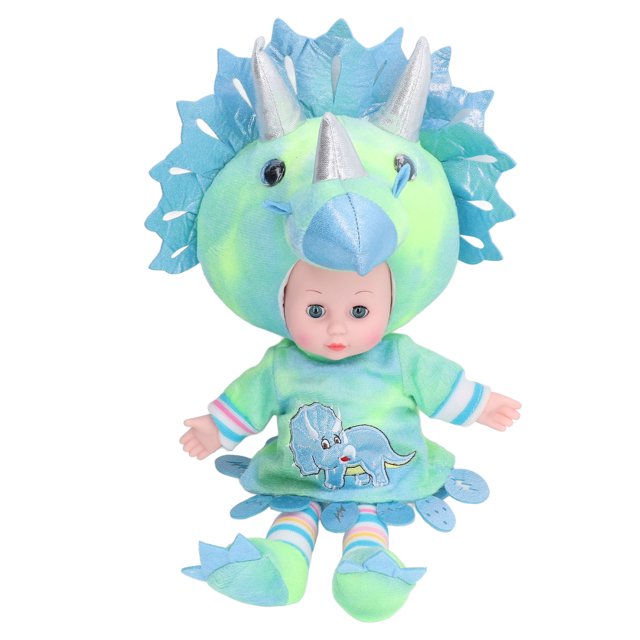 Muñeca De Dinosaurio, Muñeca Linda Bebé 40 Cm/15,7 Pulgadas Ojos Flexibles Lindos Para Regalos De Vacaciones Para Niños ANGGREK No