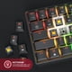 thumbnail image 4 of HK GAMING GK61 60% v3 | Teclado Mecánico Gaming Hotswap | 61 Teclas RGB Multicolor Retroiluminado para PC/Mac Gamer | Distribución US (Negro, Cherry Mx Speed Silver), 4 of 9