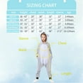 thumbnail image 6 of Koala Onesie Unisex Kids CANASOUR Animal Pajamas Cosplay Polyester Hooded Outfit 10-12 Years, 6 of 6