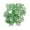 Green, variant on OIUR 50Pcs Acrylic Cherry Blossom Beads Golden-Plated Flower Spacer Beads DIY Handmade Necklaces Bracelets Jewelry Making 5-Petal Floral Charms