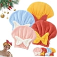 thumbnail image 1 of wonima11 Super Absorbent Hair Towel Wrap,Absorbent HairTowel Wrap for Wet Hair,Towel Wrap ForHair,New Super Absorbents Hairs Towel Wrap for Wet Hair (mix7*4), 1 of 1