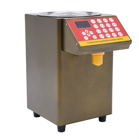 

SHZICMY 8L Dispenser Bubble Tea Machine Fructose Sugar Syrup Quantitative Machine for Coffee Shop 500W