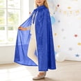 thumbnail image 2 of AWZXDE Girls Glitter Lace Cape Shawl Wrap Party Dress Up Fairy Tale For Kids Dress Shawl Wrap Blue,60, 2 of 7