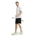 thumbnail image 3 of DTWOOO Men's Golf Shirts Short Sleeve Print Performance Moisture Wicking Dry Fit Golf Polo Shirts for Men, 3 of 8