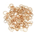 thumbnail image 3 of 50 Uds. Gancho para llavero con cierre de eslabón accesorio DIY cierre de langosta de eslabón de extensión dorado para llave de coche, 3 of 5