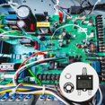 thumbnail image 2 of Disyuntor Eléctrico de Botón de 15 A, 125/250 V CA, 50 V CC, Circuito Térmico, Serie L1 con Botón de Reinicio Manual L1-15A, 2 of 5