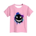 thumbnail image 5 of hengsof T-Shirt Graphique à Manches Courtes pour Enfants Unisexe, Motif Imprimé Mignon, Col Rond Décontracté, T-Shirt d'Été Léger pour Jouer, Haut pour 1-13 Ans, 5 of 5