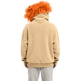 thumbnail image 4 of Big Mouth Monster Pullover Hoodies Unisex Flannel Hooded Sweatshirt Oversized Hoodies For Women Plush Soft Halloween Outfits, 4 of 4