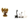 thumbnail image 1 of Escultura De Estatua De Jirafa, Figuras De Cerámica, Adorno De Escritorio, Obra De Arte, Regalo, Decoración, Centro De Mesa, Moderno, Creativo, Para Estanterías, Hogar, Comedor, Oficina,, 1 of 8