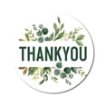 thumbnail image 1 of Darling Souvenir Round 45 Pcs Rustic Leaf Border Non Customized Thank You Stickers-1.6 Inches, 1 of 4