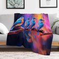 thumbnail image 2 of Fleece Blanket Throw, Machine Washable Flannel Plush Throw Blanket For Bed, 2 of 8