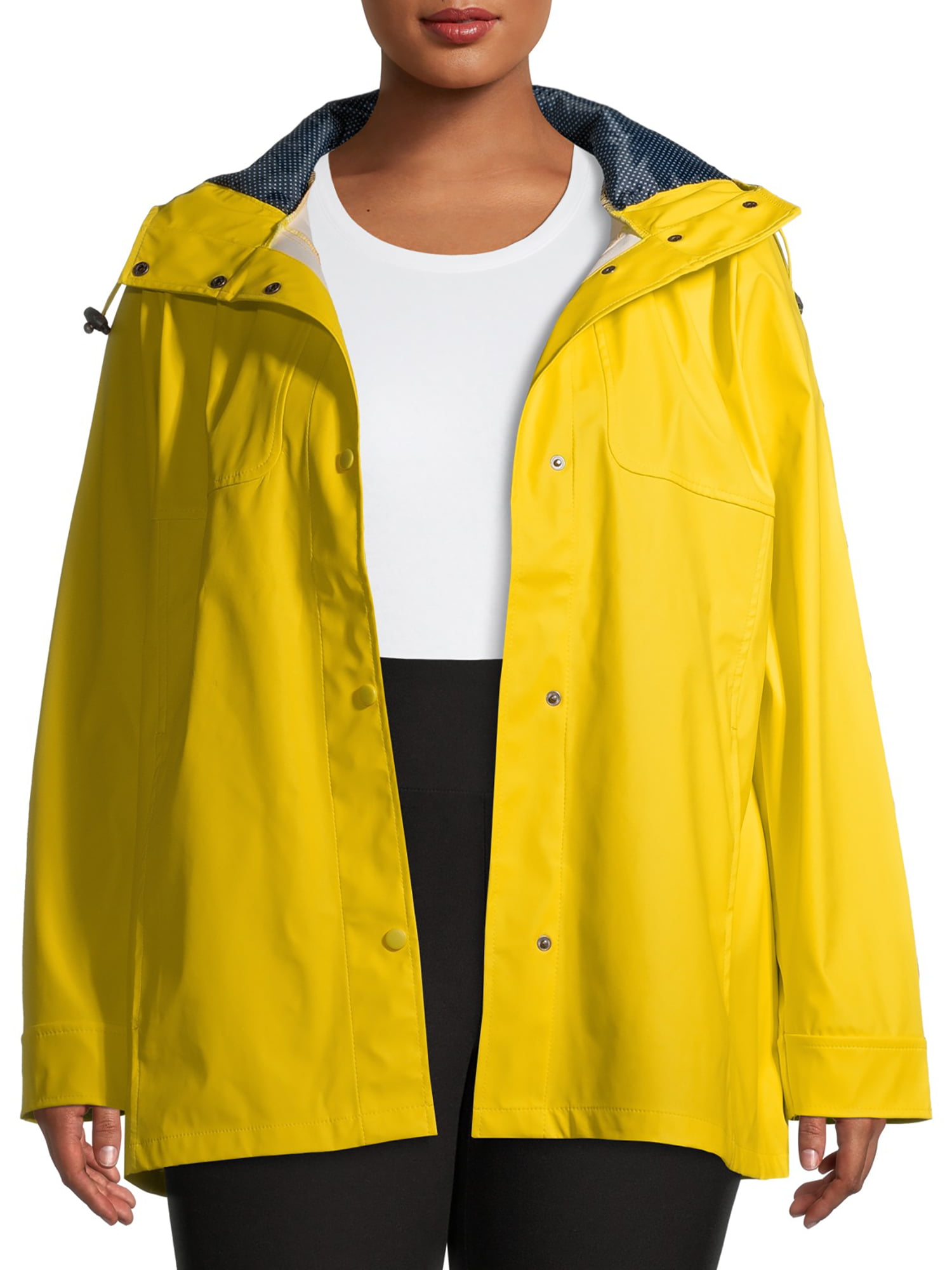Chill Plus Size Slicker Rain Jacket - Walmart.com