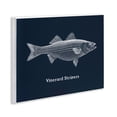 thumbnail image 3 of Stupell Industries Vineyard Stripers Fish Animals Painting Unframed Art Print Wall Art, 14 x 11, 3 of 7