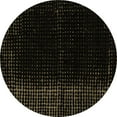 thumbnail image 1 of Ahgly Company Indoor Round Abstract Brown Modern Area Rugs, 8' Round, 1 of 4