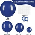 thumbnail image 2 of 129pcs Navy Blue Balloons Different Sizes 18 12 10 5 Inch, Latex Balloon Garland Arch Kit for Birthday Party Graduation Baby Shower Wedding Holiday Balloon Decoration, 2 of 14