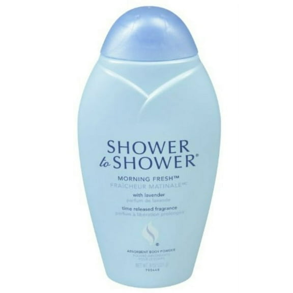 SHOWER TO SHOWER Body Powder Morning Fresh 8 oz (Pack of 2)