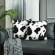 thumbnail image 5 of BRIGHTFUFU Throw Pillow Covers Cow Spots Funda de cojín cuadrada decorativa para el hogar, 5 of 8
