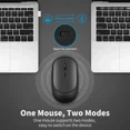 thumbnail image 3 of Wireless Mouse Blueteeth 2.4G Portable Silent Ergonomic Mice For Laptop iPad Tablet Notebook Mobile Phone Office Gaming Mouse, 3 of 10