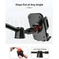 thumbnail image 6 of Universal Car Phone Holder W/ Long-Arm Gooseneck Adjustable Heavy Duty Car Phone Mount Grip,Car Phone Mount Long Arm Dashboard & Windshield Car Phone Holder NEW, 6 of 9