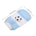 thumbnail image 2 of BESTYASH Camiseta Para Perro Transpirable Estilo Fútbol Argentina Azul Y Sin, 2 of 6