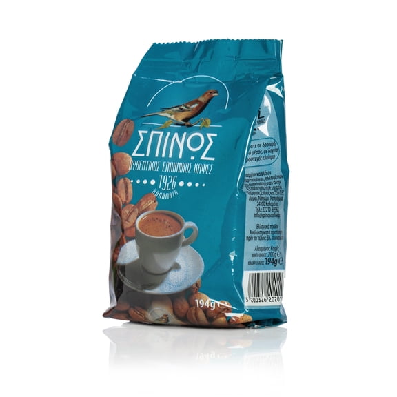 Spinos Authentic Greek Coffee imported from Greece, 194 g