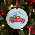 thumbnail image 2 of The Pioneer Woman Holiday Truck with Tree Embroidery Ornament Kit, 2 of 5