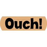 10in x 3in Ouch! Bumper Stickers Vinyl Decals Sticker Decal