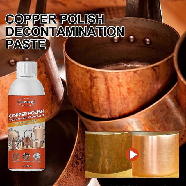 Copper And Brass Polish Cleaner Deep Conversion Rust Remover For Fences Taps Colorful Steel Tiles-300/200/100ml