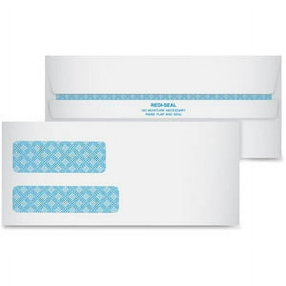 Quality Park Double Window Redi-Seal Envelopes