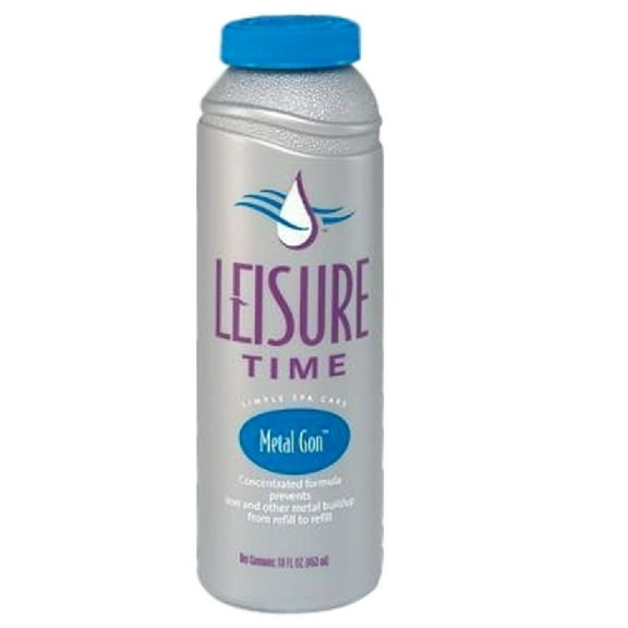 Leisure Time Metal Gon Concentrated Pool Chemicals, 1 Pint