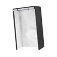 thumbnail image 2 of Guardoinrt Storage Shelf Cover Dustproof Black Protector Rack for Office Display Garage cm 123 Black 91cm, 2 of 6