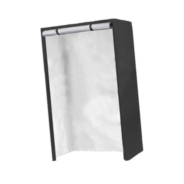 maskred Storage Shelf Cover Dustproof Black Protector for cm 123 Office Display Rack Garage Black 123cm