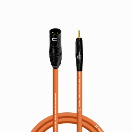 Coluber Cable Unbalanced XLR Male - 3.5mm TS Professional Microphone Cable