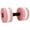 Pink, variant on Striped Color Non-Absorbent EVA Foam Aquatic Dumbbell Pair,Water Resistance Pool Fitness Hand Barbell,For Swimming Spa Water Aerobics Upper Body Workout(Yellow)
