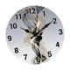 thumbnail image 4 of Reloj de pared silencioso de madera, diseño creativo, moderno y sencillo, redondo. 30 centímetros, 4 of 9