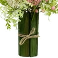 thumbnail image 3 of Northlight Hydrangea and Berry Floral Spring Bouquet - 14" - Pink, 3 of 8