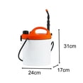 thumbnail image 2 of Rociador eléctrico para plantas, rociador de plantas, rociador de botellas, varitas telescópicas con asa, regadera eléctrica para jardín, plantas de, 2 of 9