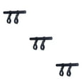 thumbnail image 2 of stanreset Bicycle Handlebar Extender Removable Front Extension Bracket Mounting Rack Adapter Outdoor Sports Accessories Black Aluminum Alloy 3Set, 2 of 6