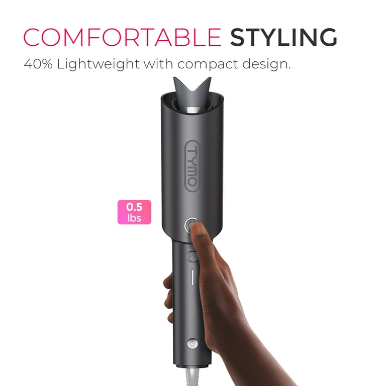 TYMO Hair Curling Iron, Automatic Rotating Curler for Beach Waves